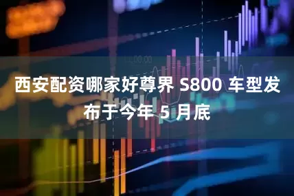西安配资哪家好尊界 S800 车型发布于今年 5 月底