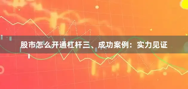 股市怎么开通杠杆三、成功案例：实力见证